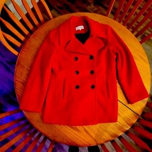 Calvin Klein size 14 spring coat womens pea coat EUC